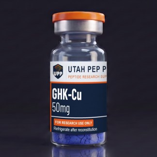 GHK-Cu 50mg research peptide vial, Utah Pep Pros